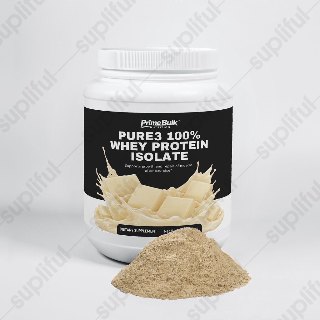 Pure3 100% Whey Protein Isolate (Vanilla)