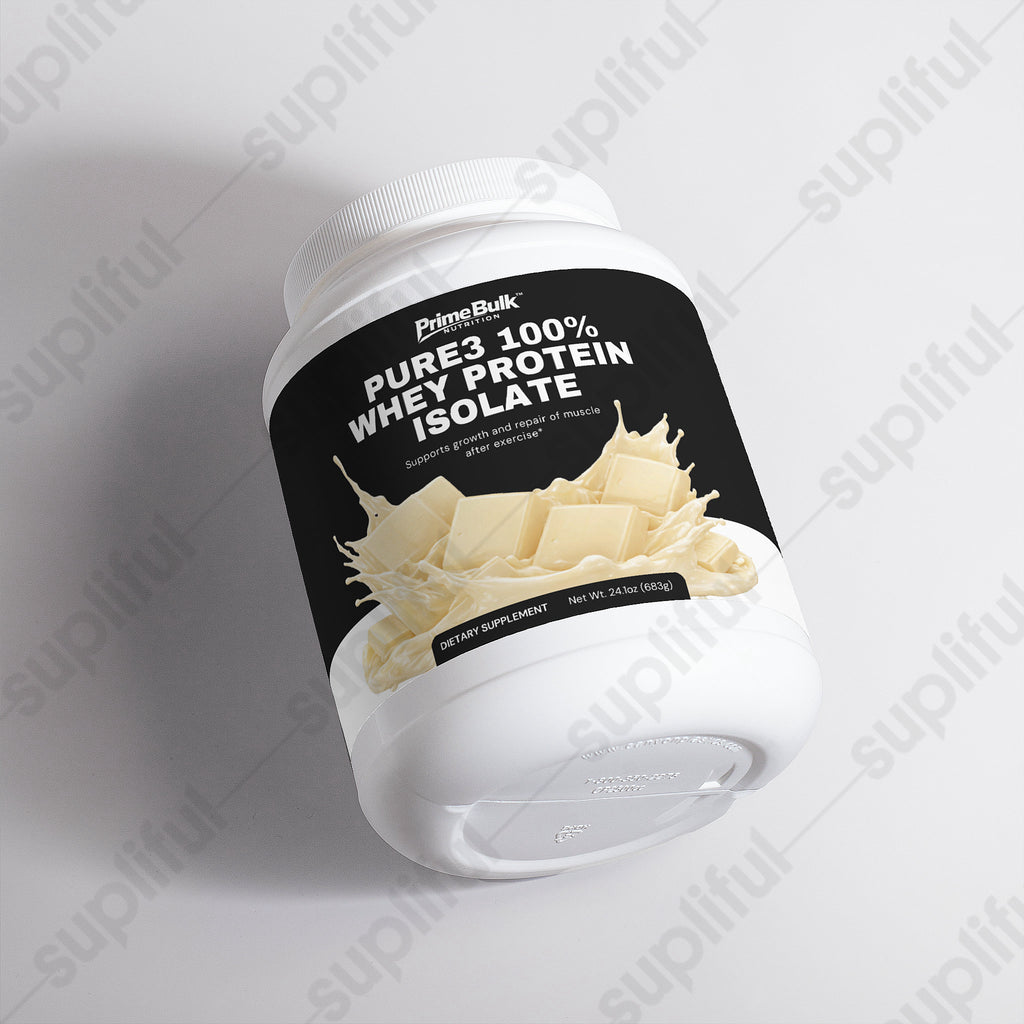 Pure3 100% Whey Protein Isolate (Vanilla)